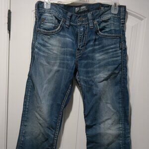 Mens Silver Jeans